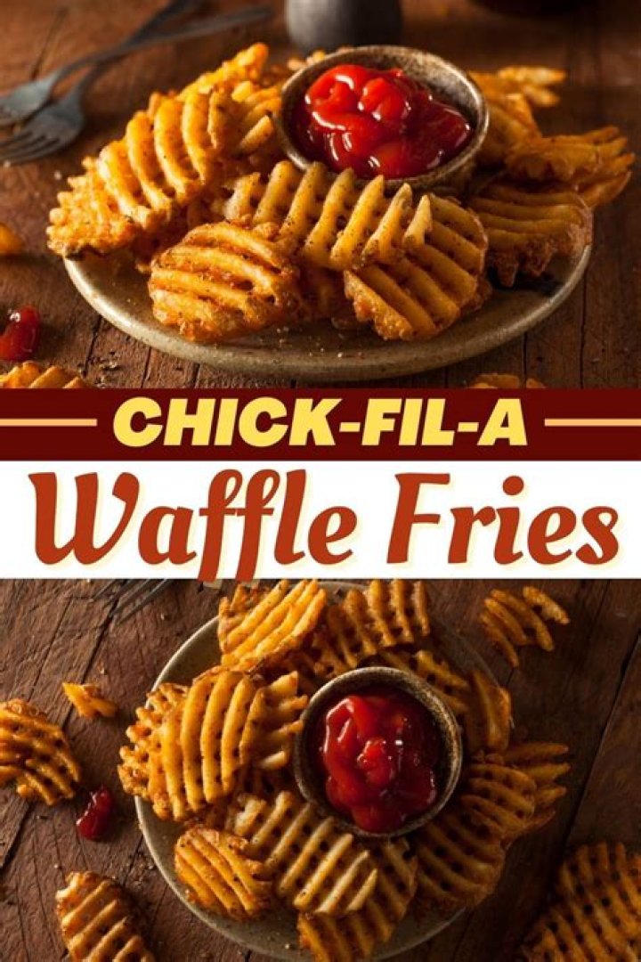Indulging In The Irresistible Delight Of Chick Fil Waffle Fries