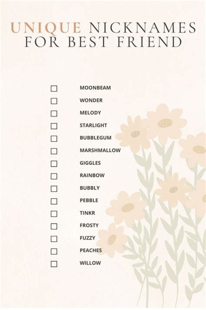 Unforgettable Nicknames For Your Awesome Friends